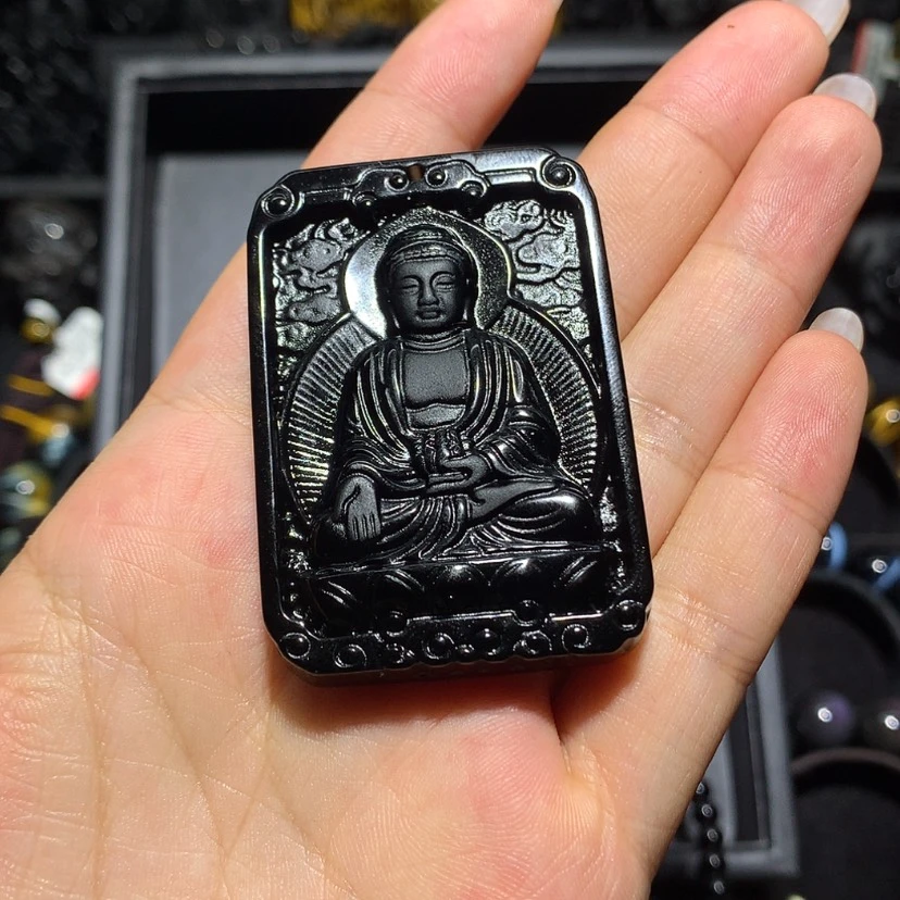【闪购商品】未镶嵌黑曜岩珠宝奇石咸****曾
