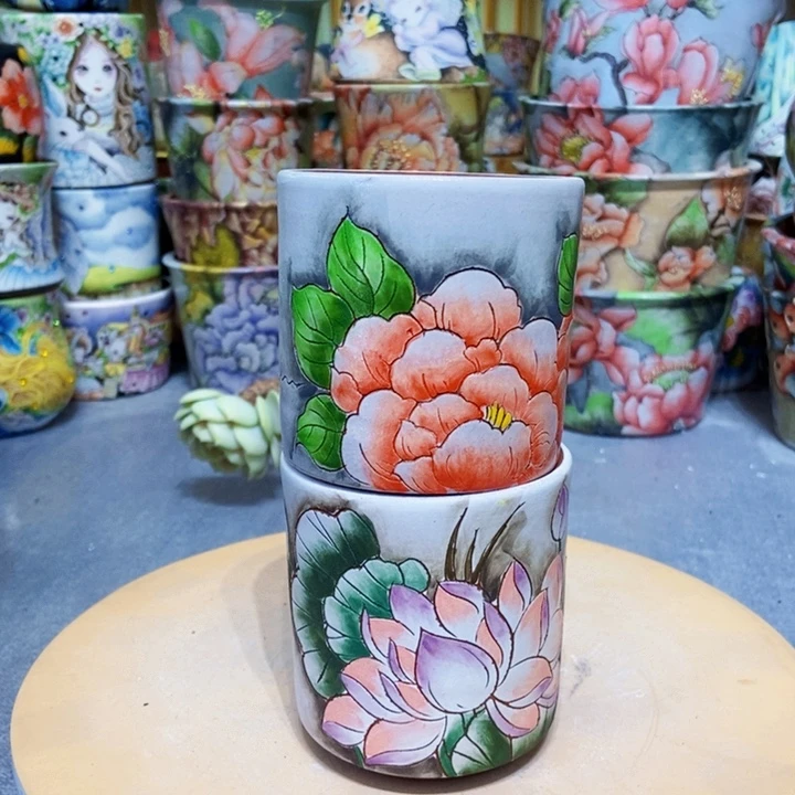 景德镇艺术手绘作品