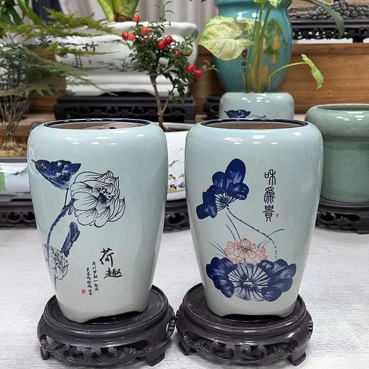 陶瓷花盆紫砂花盆福利抢购