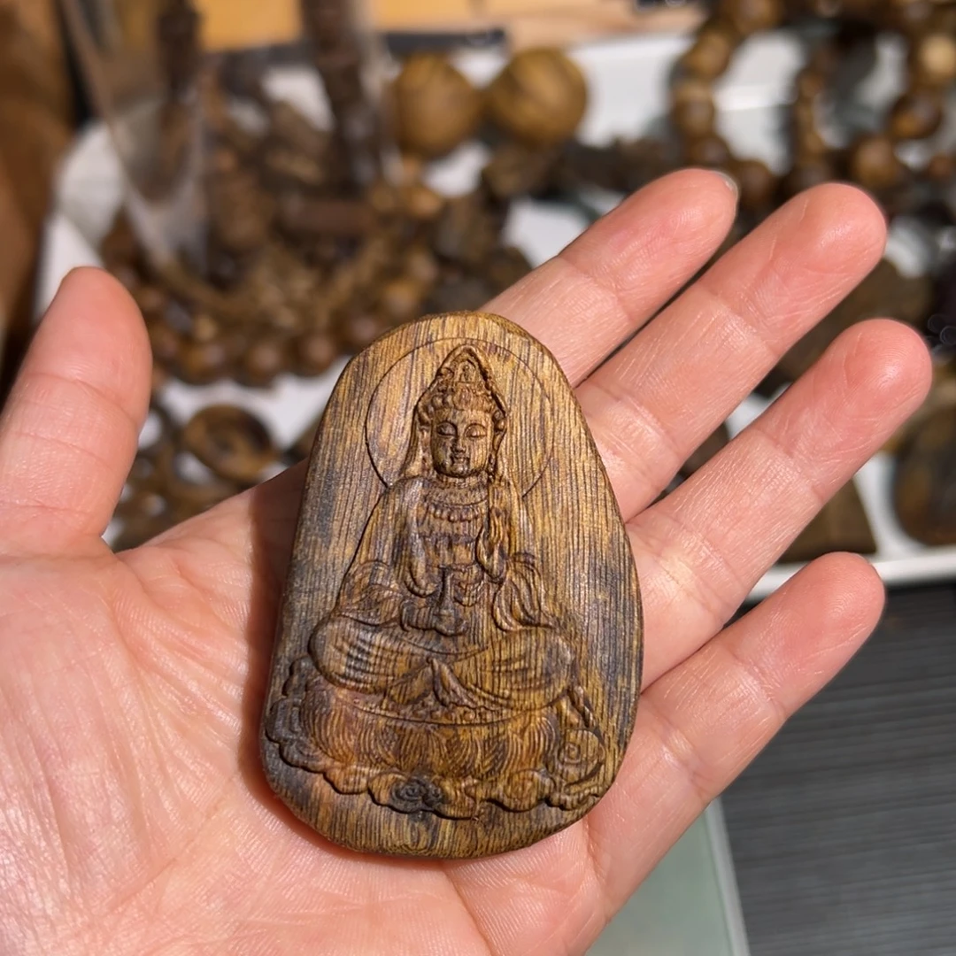 沉香沉香碎屑白棋楠雕刻块料11.4克