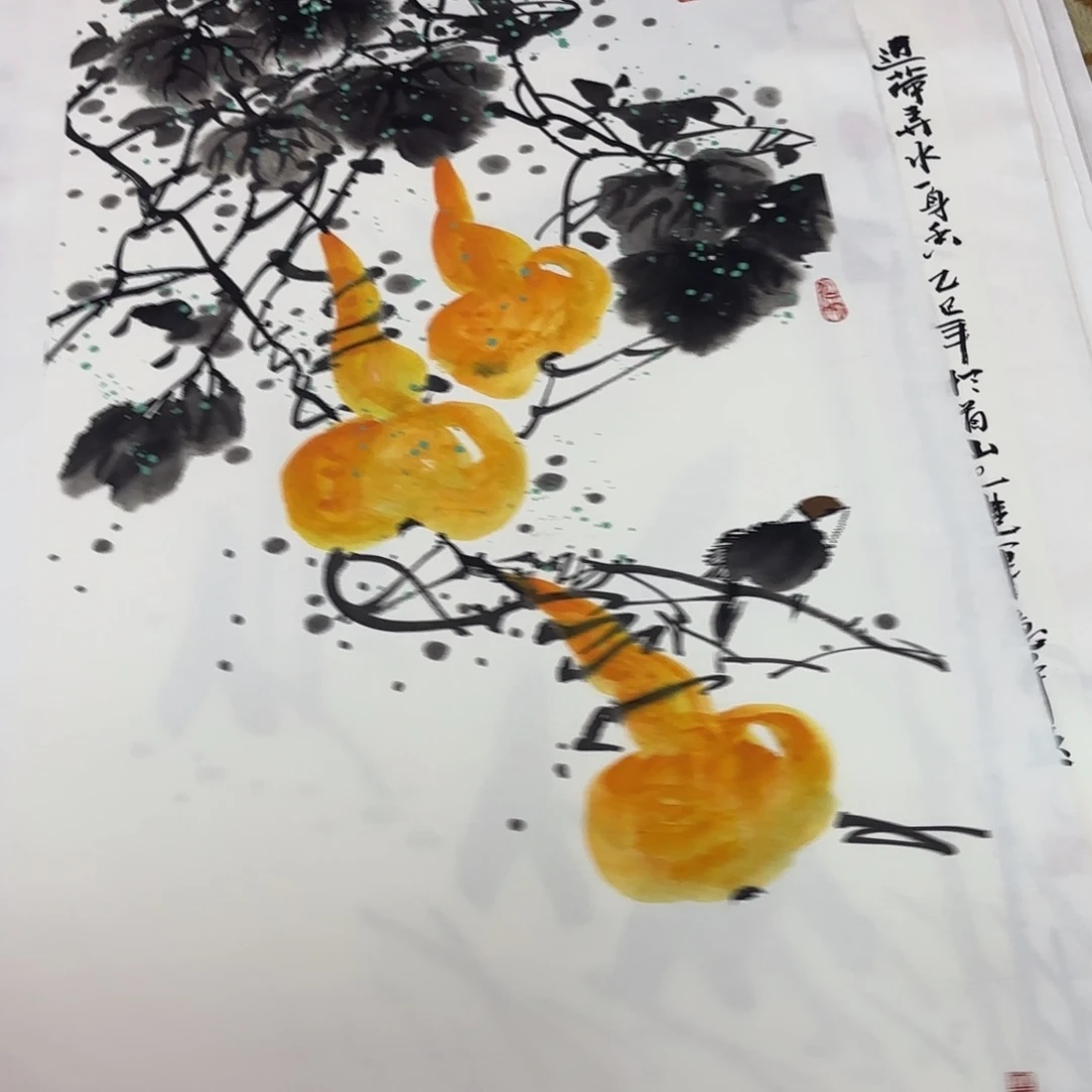 国画国画老师作品刘