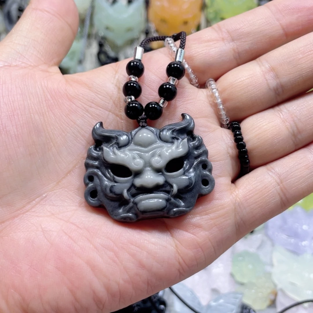 【闪购商品】岫玉未镶嵌颈饰65吊坠