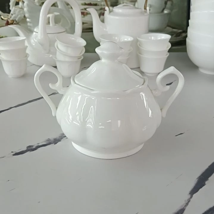 300毫升骨质瓷大英式糖缸