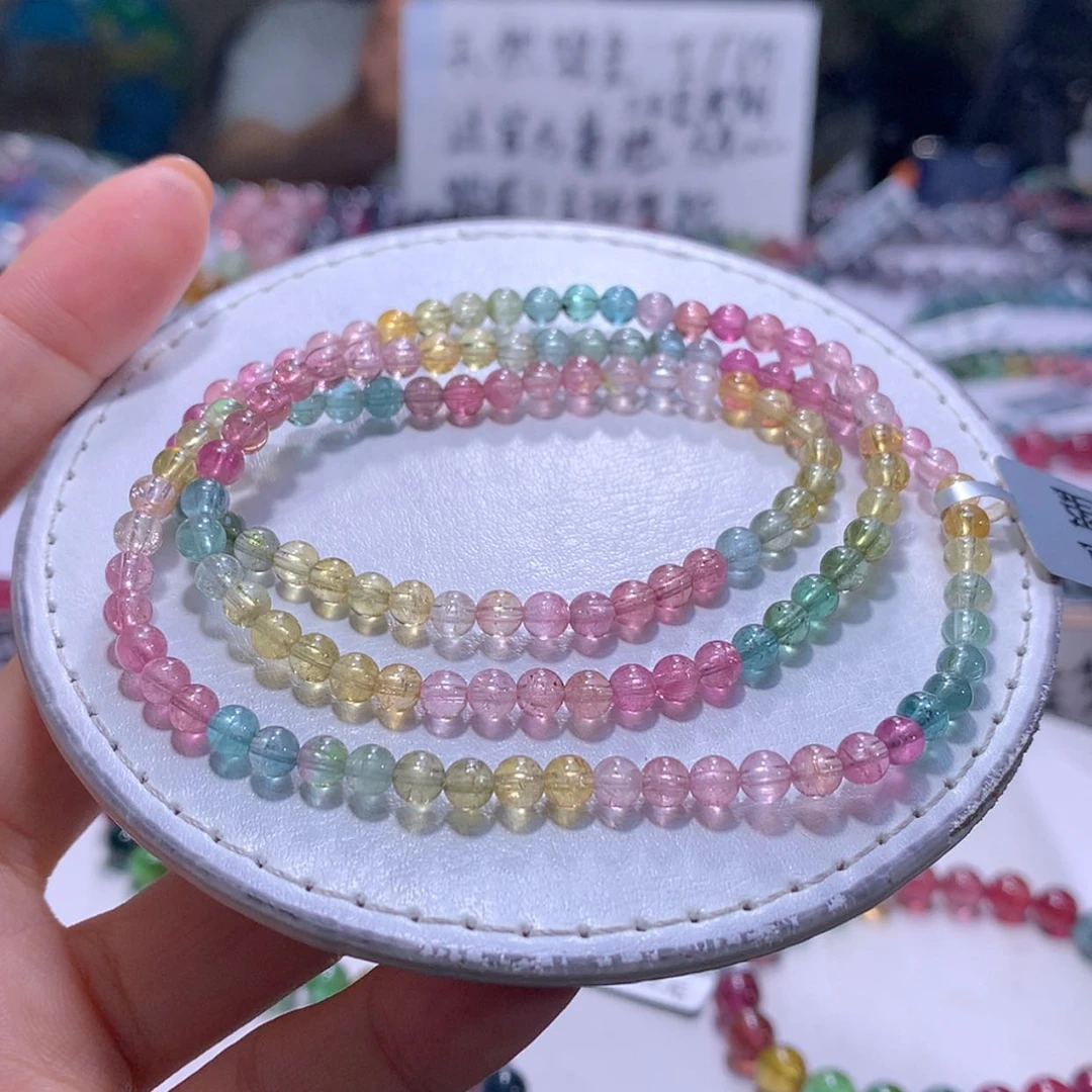 【闪购商品】未镶嵌手串碧玺4.2m
