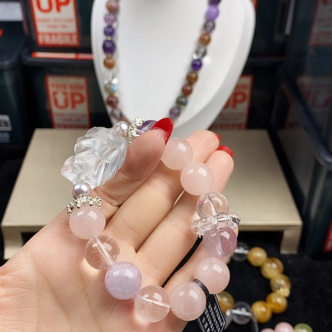 银S925镶嵌手链水晶