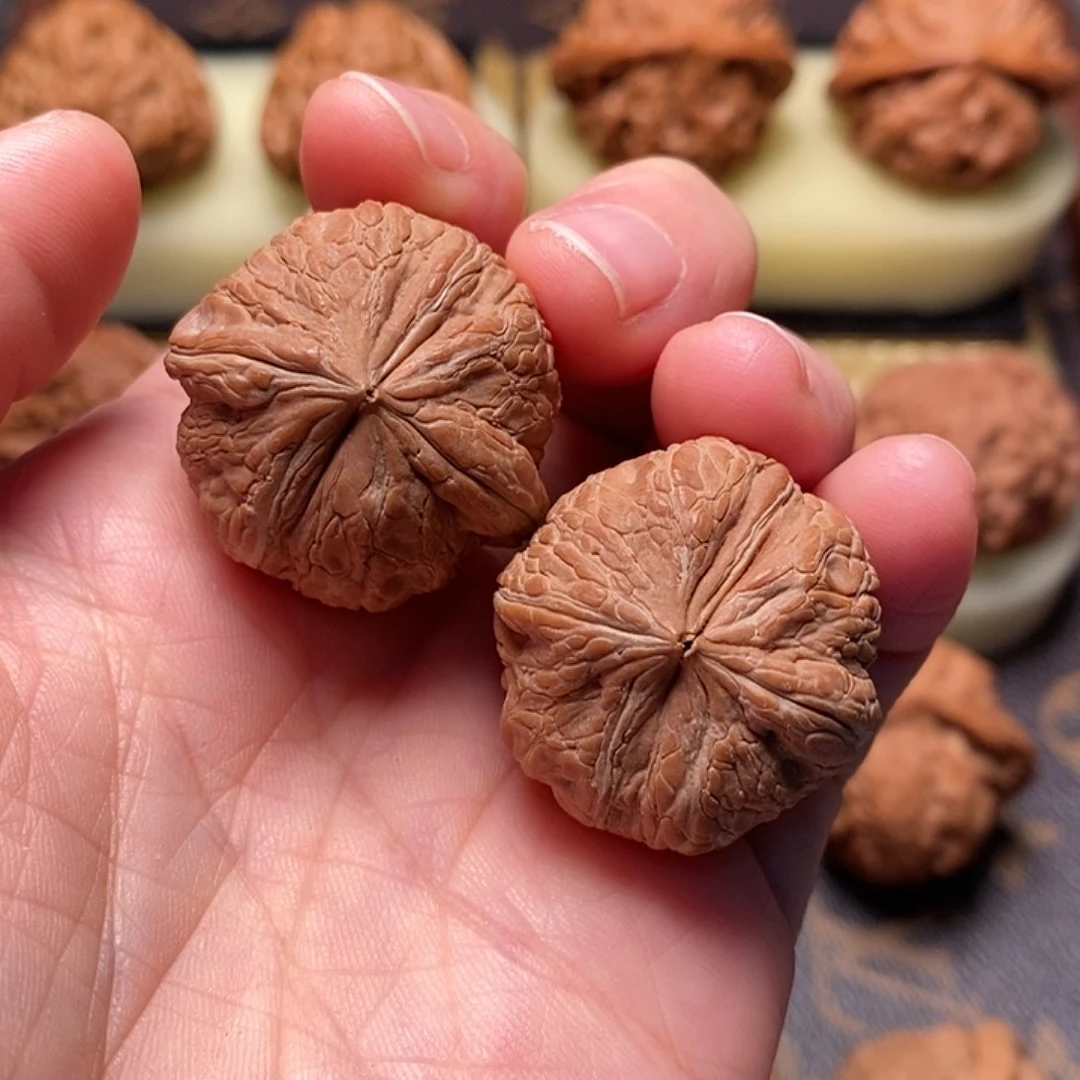 桃核把件全品平谷元宝异形28