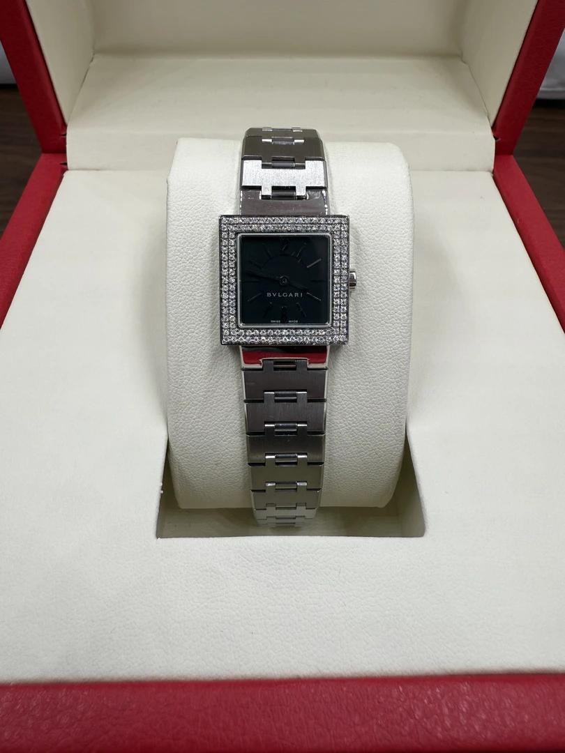 95新 BVLGARI/宝格丽 95新BVLGARI宝格丽石英/后镶钻/251524/yy