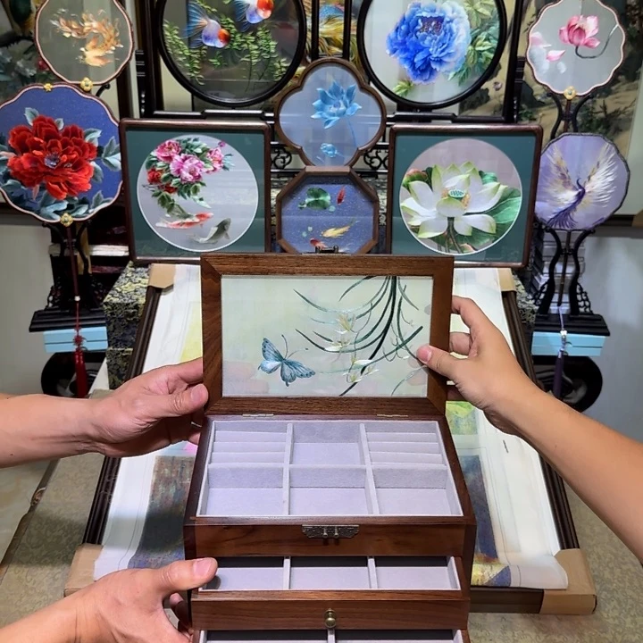 刺绣刺绣工艺精湛独特