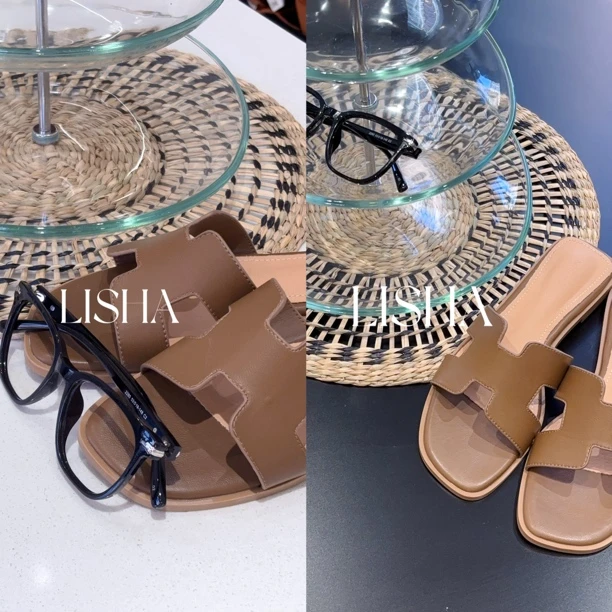 休闲平底一字拖低跟(小于3cm)编织夏季沙滩鞋百搭