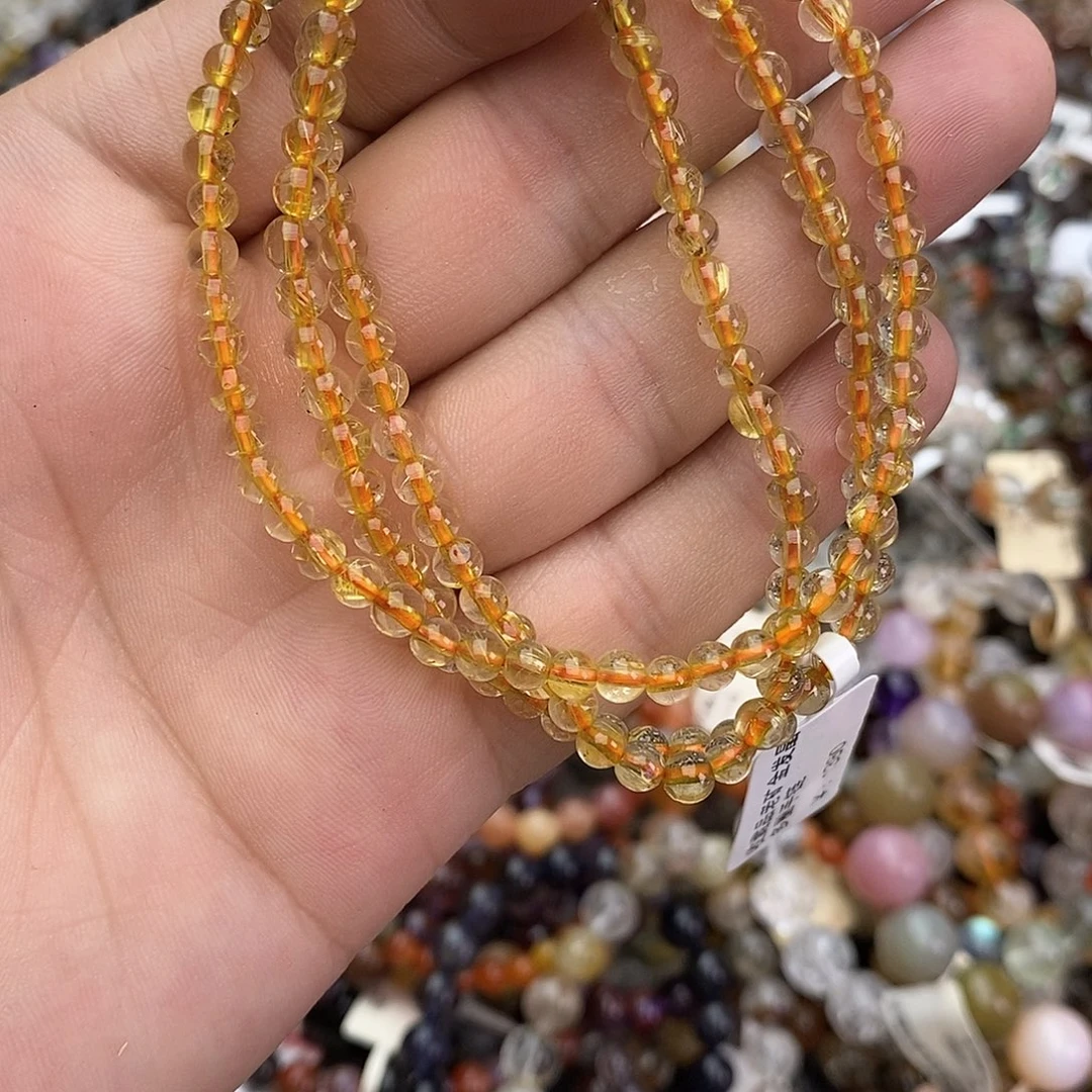 水晶未镶嵌手链手链