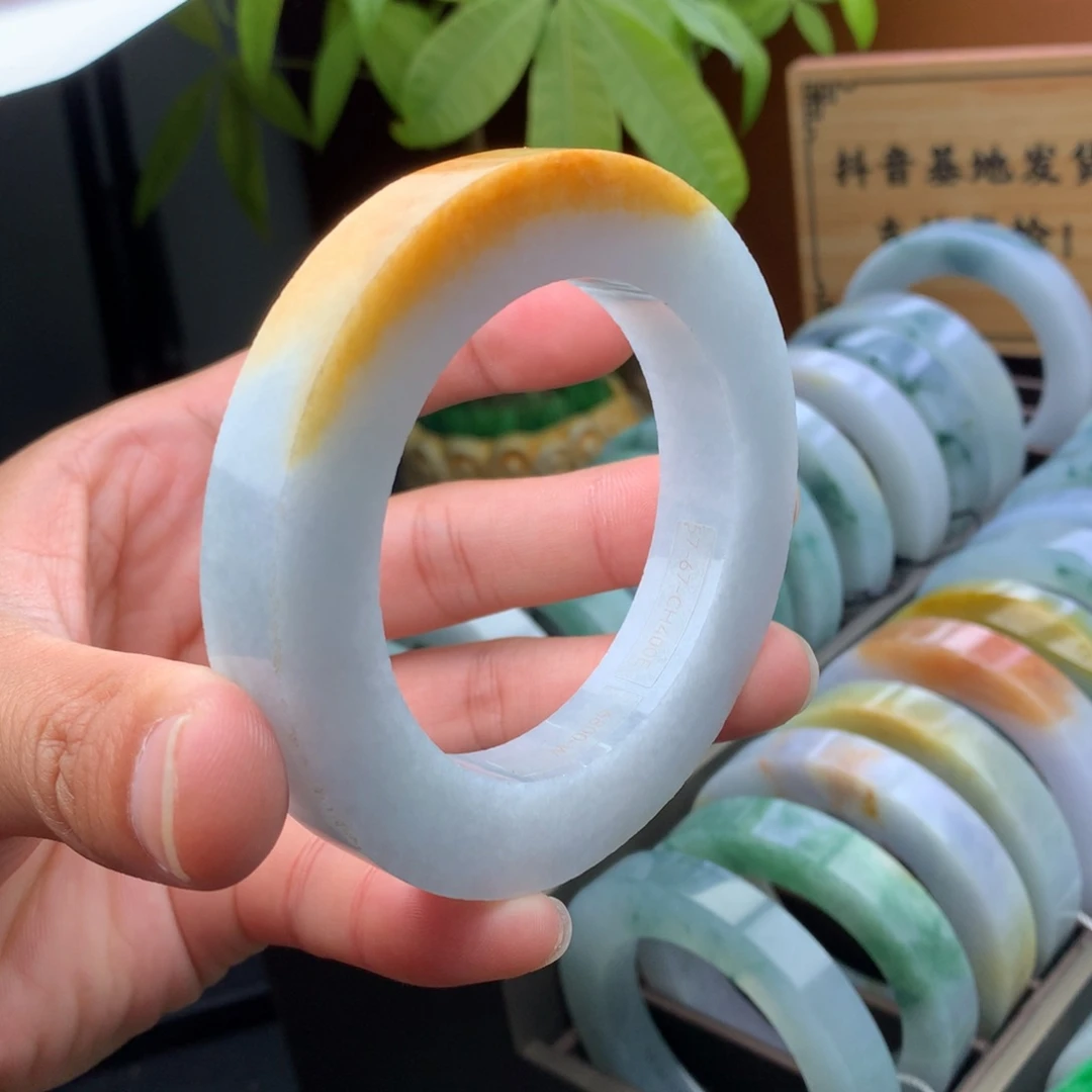 未镶嵌手镯定制翡翠定制手镯