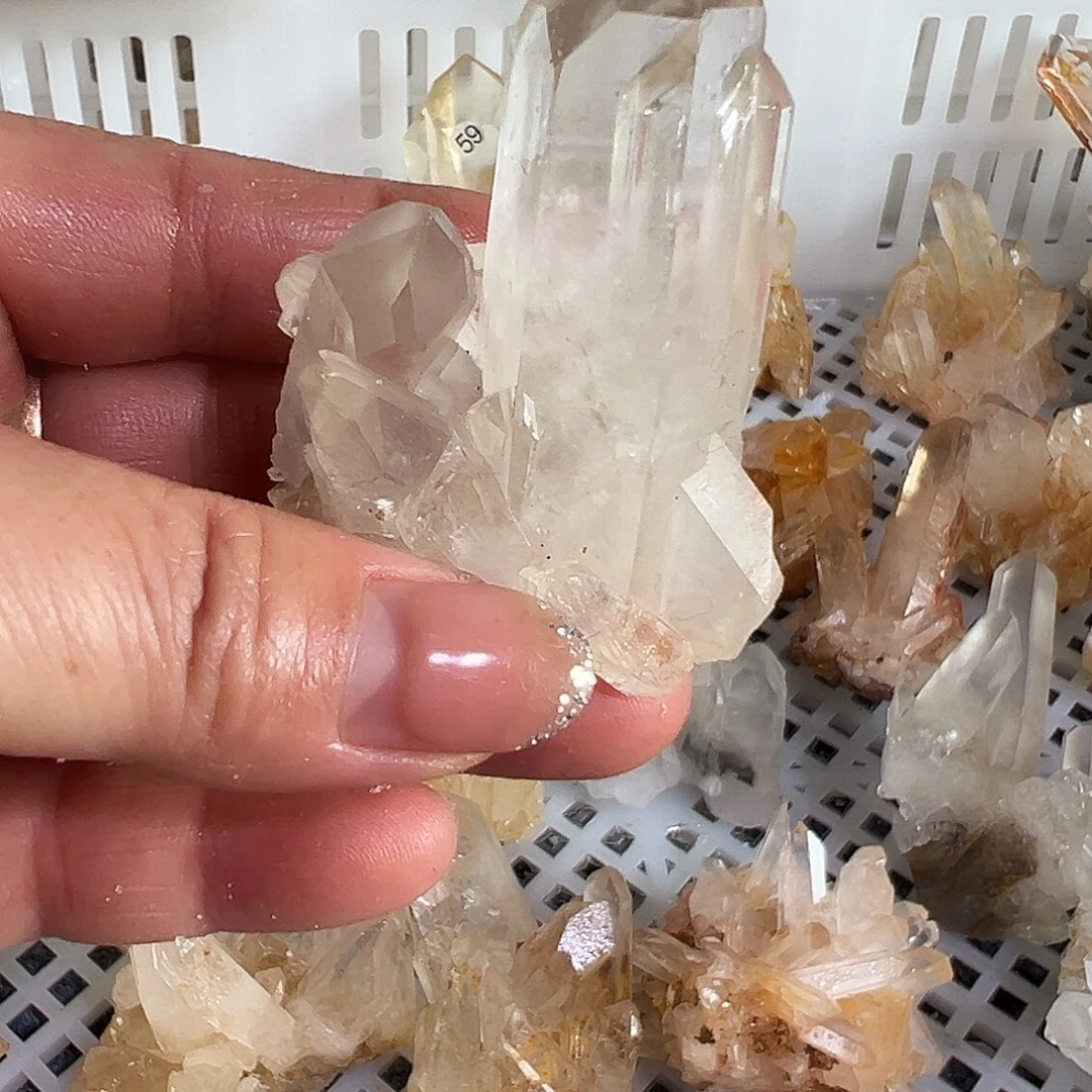 水晶珠宝半成品未镶嵌