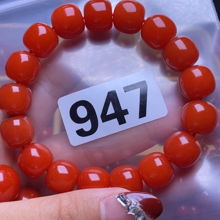 南红玛瑙手链合金K**n