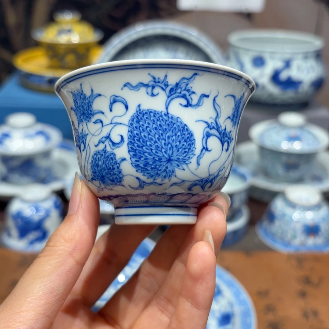 手工手绘陶瓷茶具
