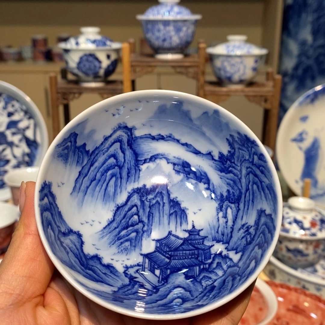 景德镇陶瓷手工手绘