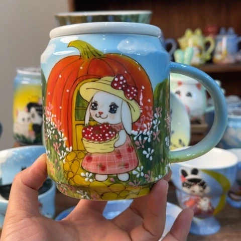 炉景德镇釉下手绘陶瓷