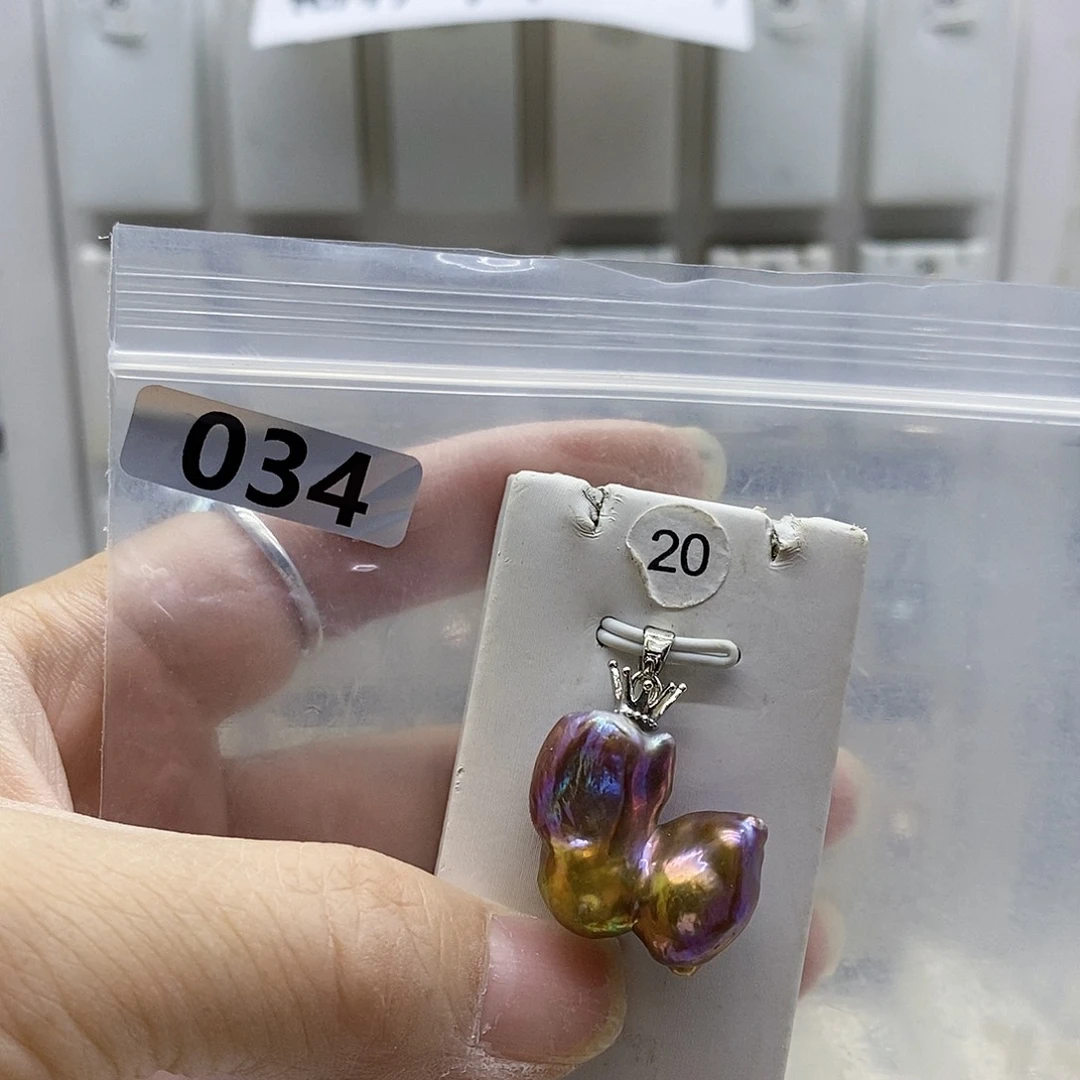 颈饰合金淡水珍珠