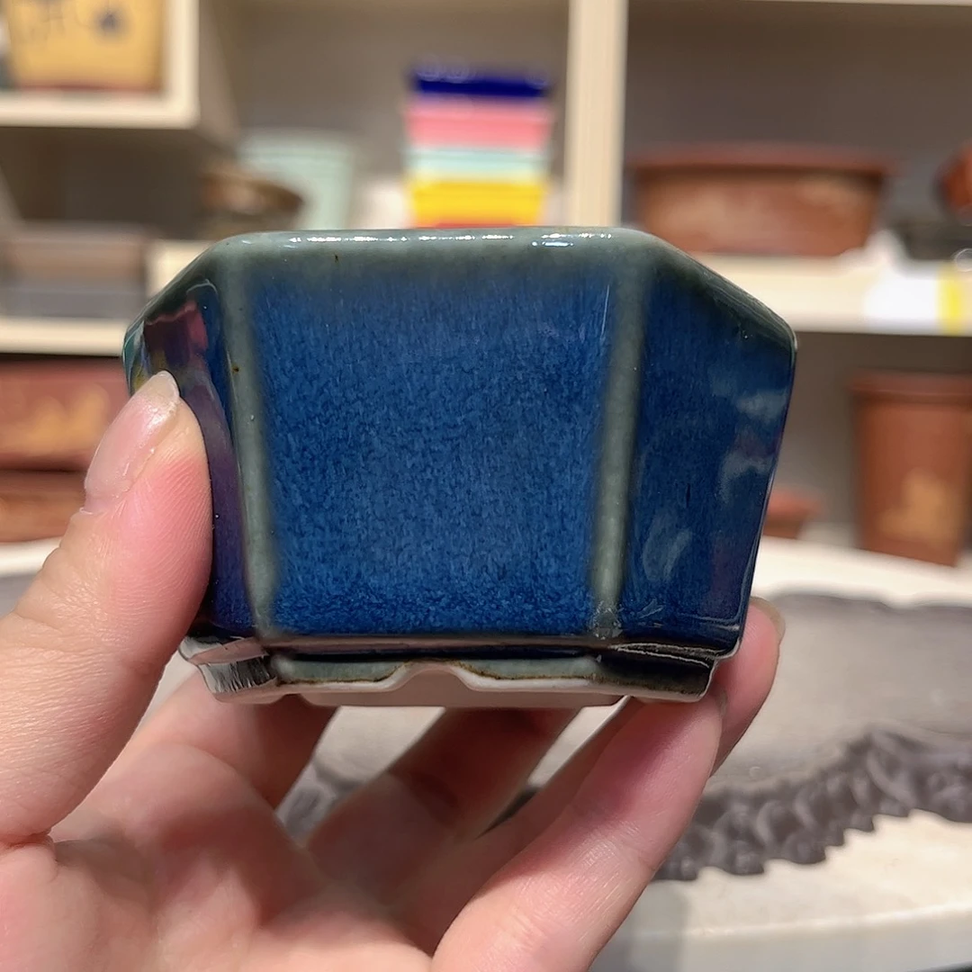 紫砂花盆瑕疵4.5-9。。。。