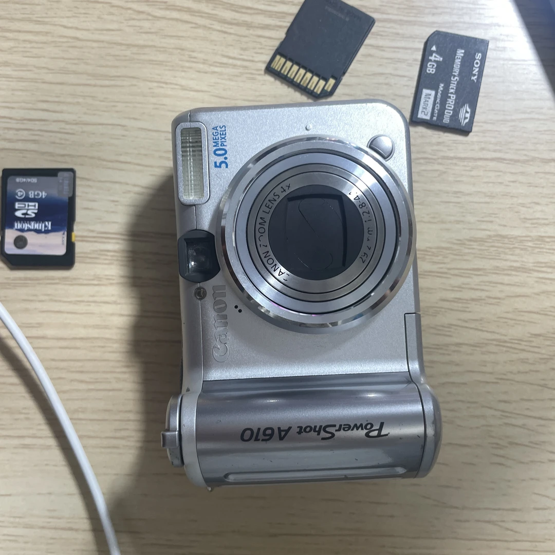 9新 Canon/佳能 佳能a610 500万像素四倍变焦no退换