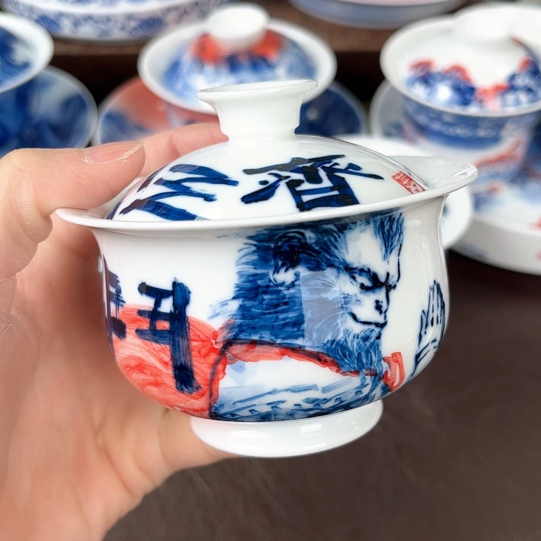 手绘高温瓷器瓷器