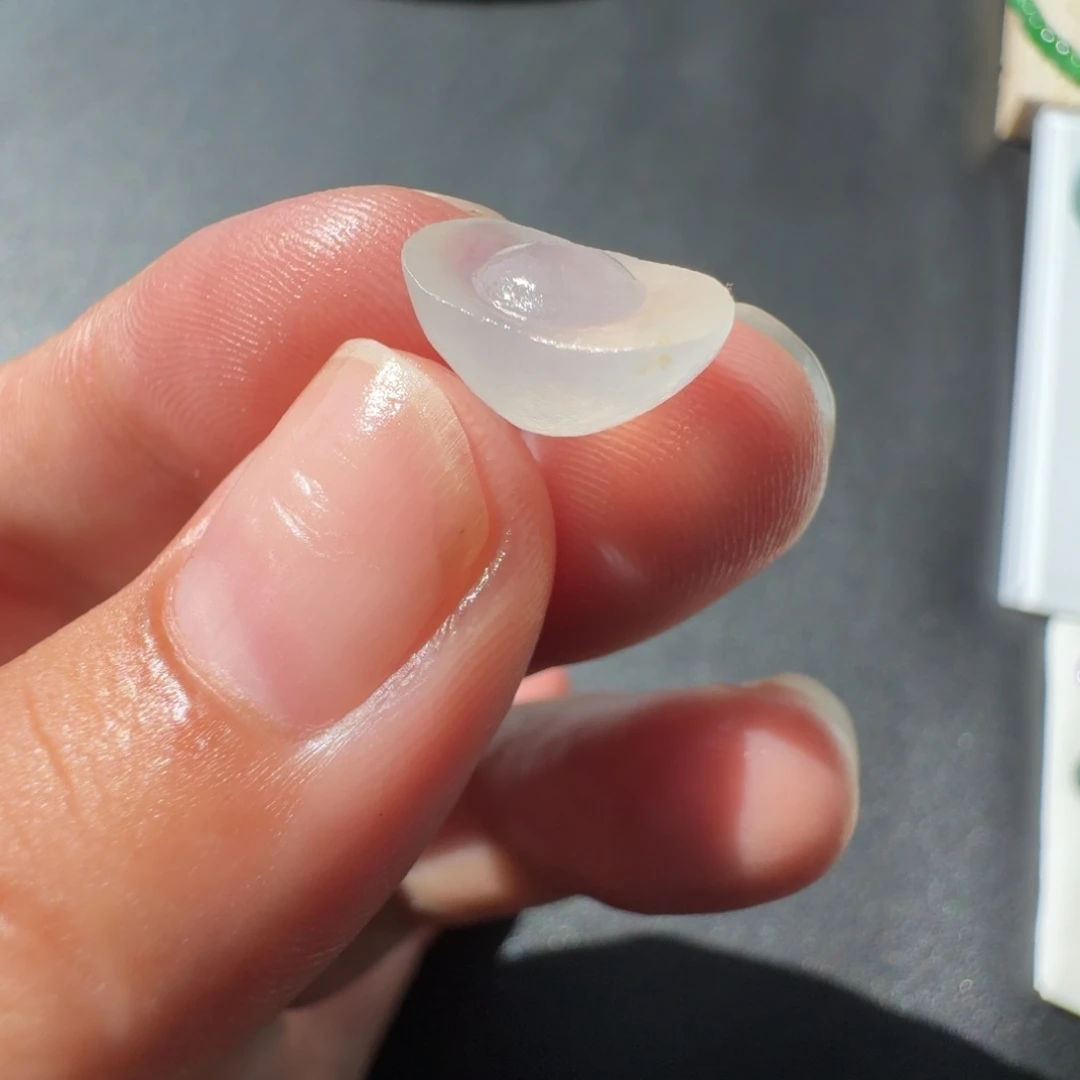 定制翡翠未镶嵌冰种元宝