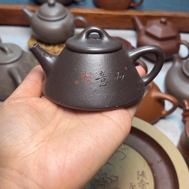 茶壶紫砂手工制作