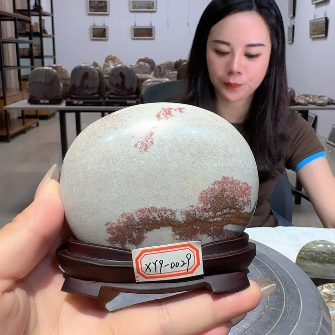 长江画面石小摆件