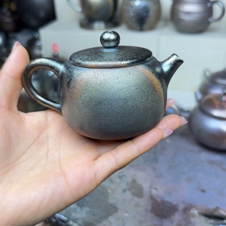 云南建水紫陶古法柴烧杯