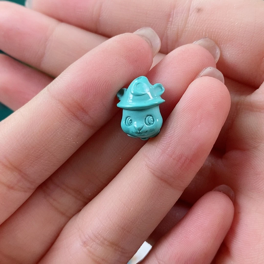 未镶嵌绿松石珠宝奇石