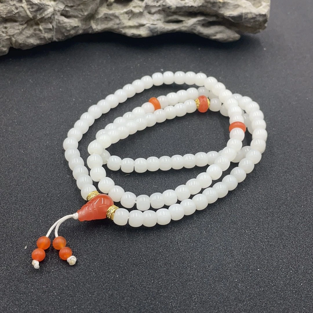 BY0529FZJT标124 北玉精选 和田玉颈饰