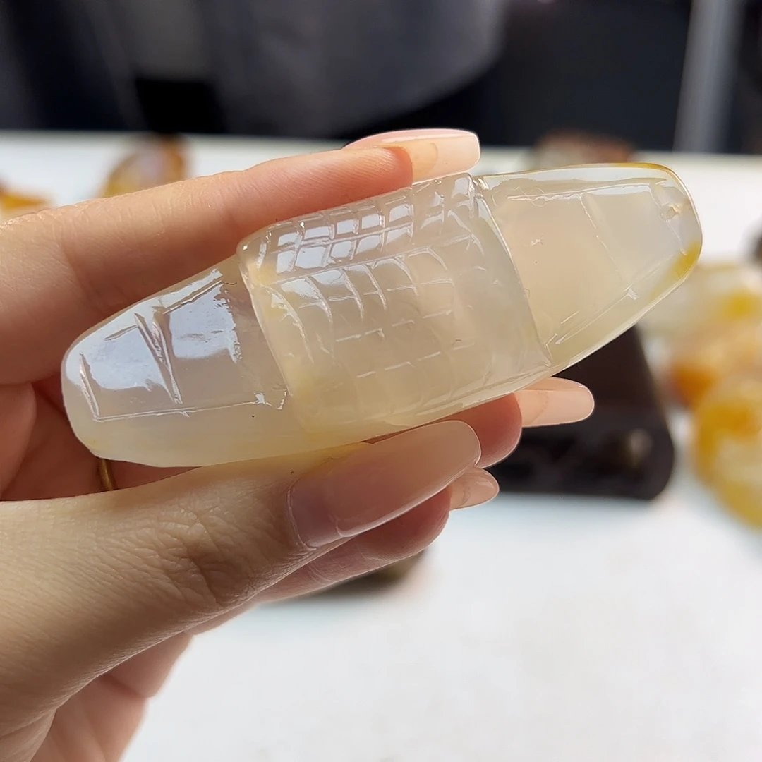 玛瑙/玉髓合金颈饰