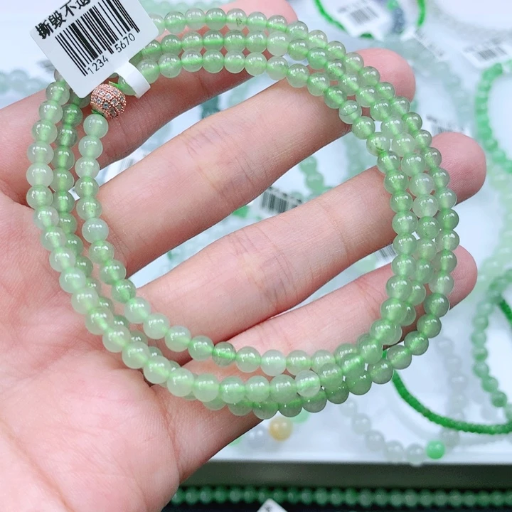 未镶嵌手链翡翠翡翠