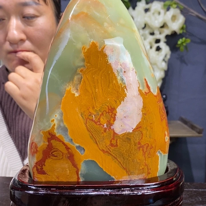 石材精品古青石摆件