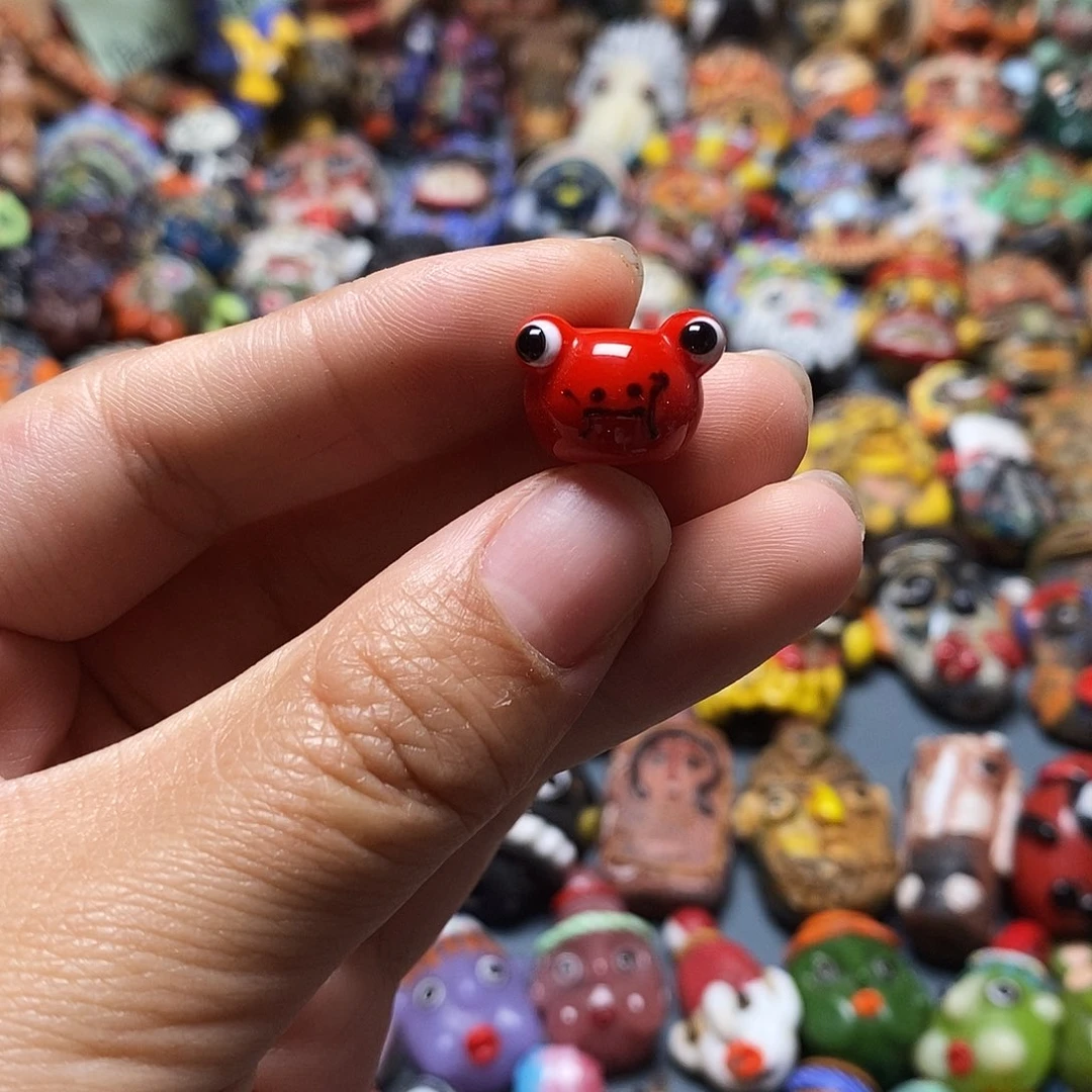 琉璃项链印度尼西亚青蛙