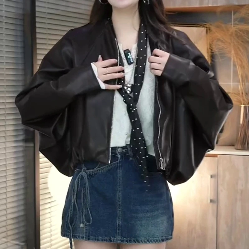 韩系高级感穿搭长袖外套女2025秋季新款设计感休闲百搭显瘦上衣潮