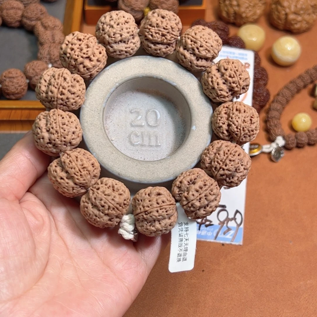 越***运手串金刚菩提23金标级超顶世楚一号头部隐黄