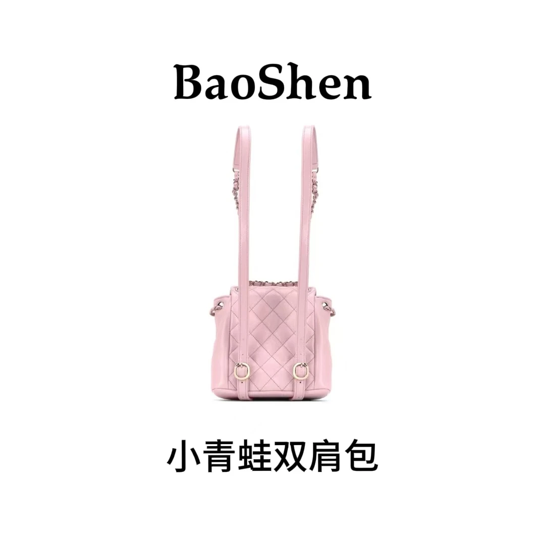 【 E231】FULL CAHRM-青蛙双肩包-百搭手提单肩斜挎大容量通勤女包