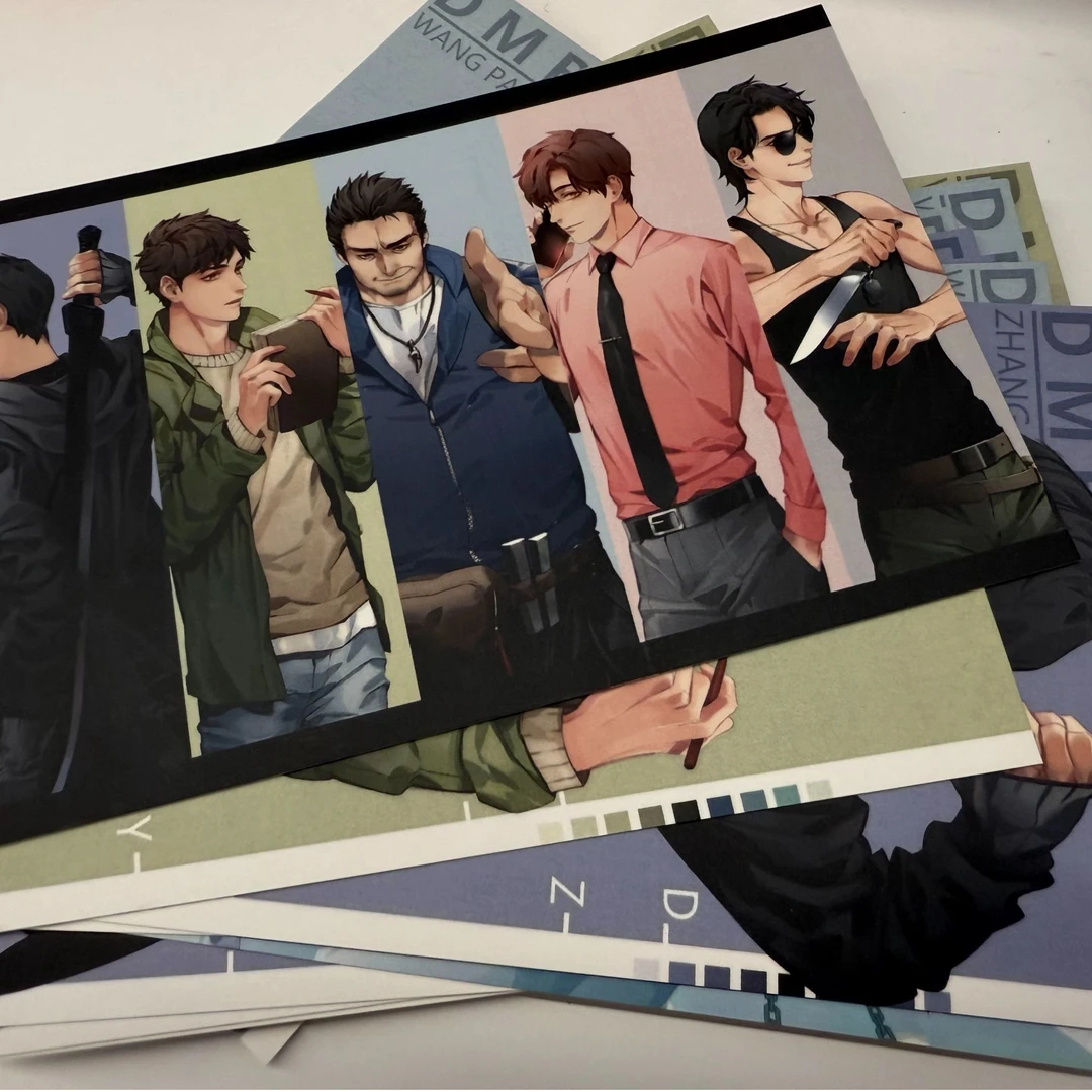 盗墓笔记 纪念版明信片 随机*2张