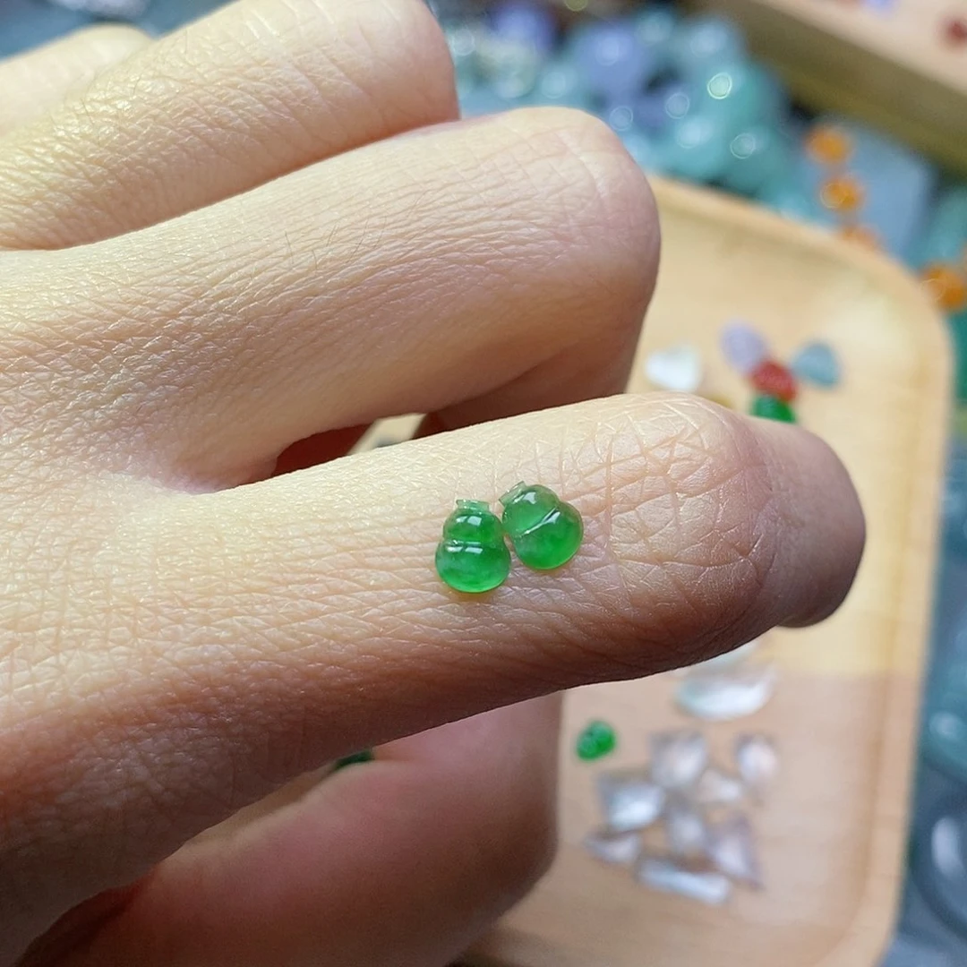 翡翠颈饰未镶嵌林*总翡翠