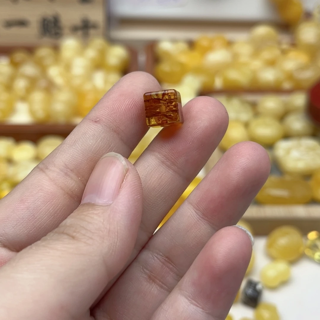 裸石蜜蜡未镶嵌天然