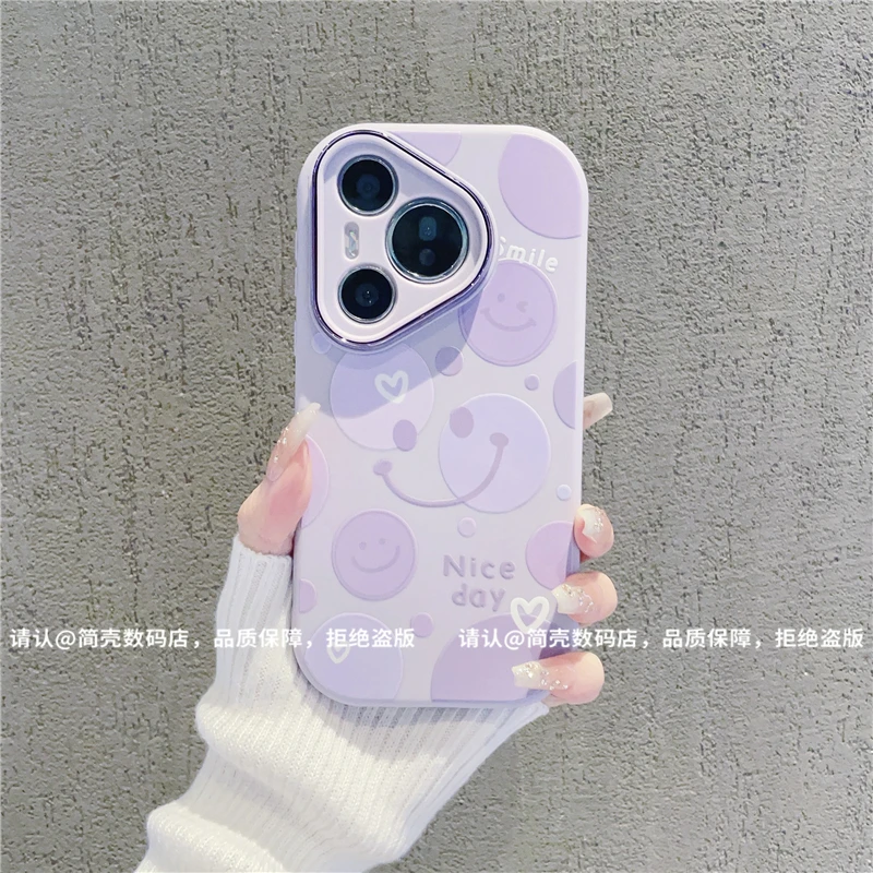 （华为Pura70系列）金属小胖妹适用华为Pura70/70Pro/70pro+手机壳