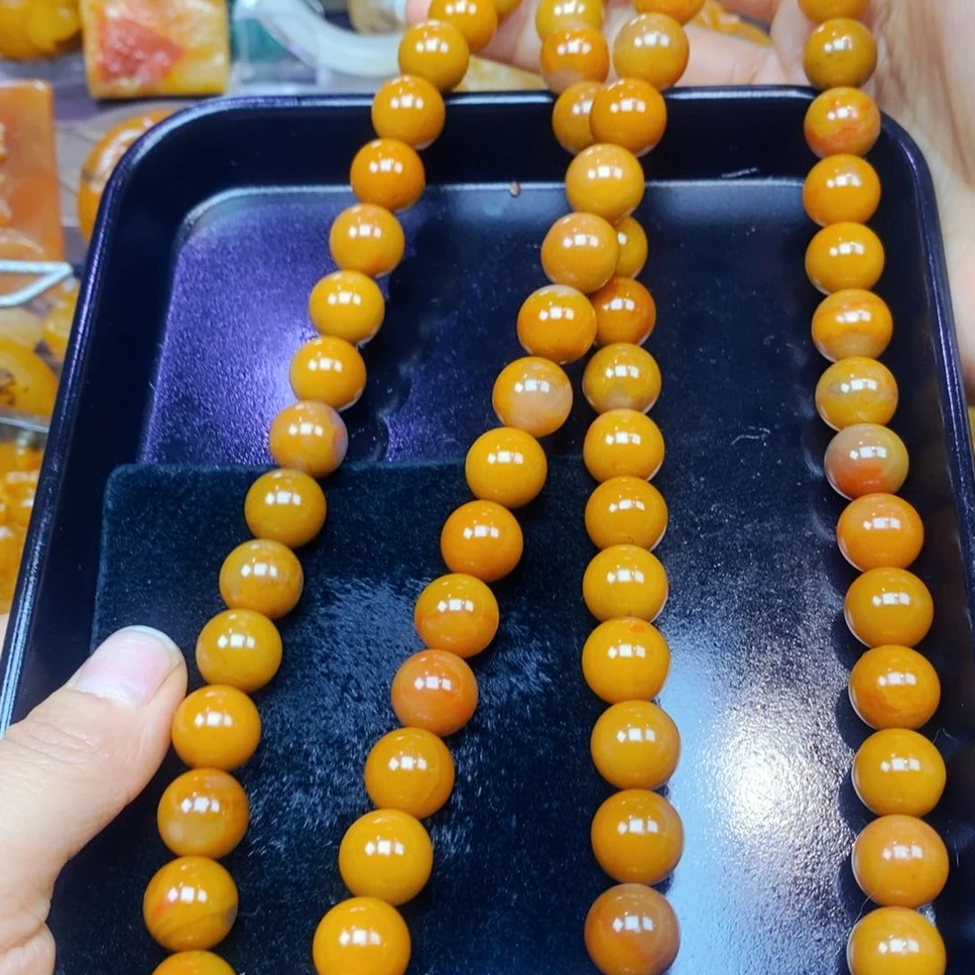 未镶嵌石英质玉（黄龙玉）吊坠(不含链)
