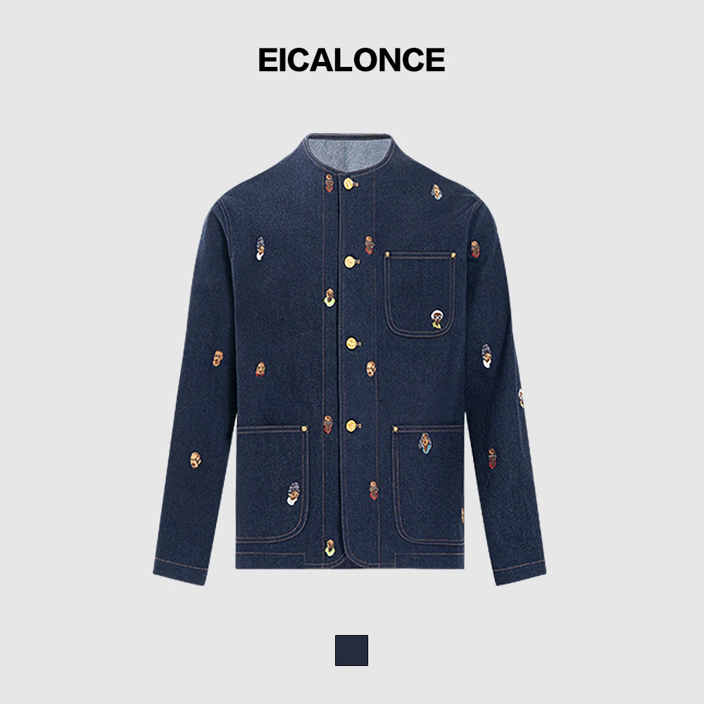 成熟痞帅男装设计师2025休闲百搭简约男款春秋款外套SM-SY88197