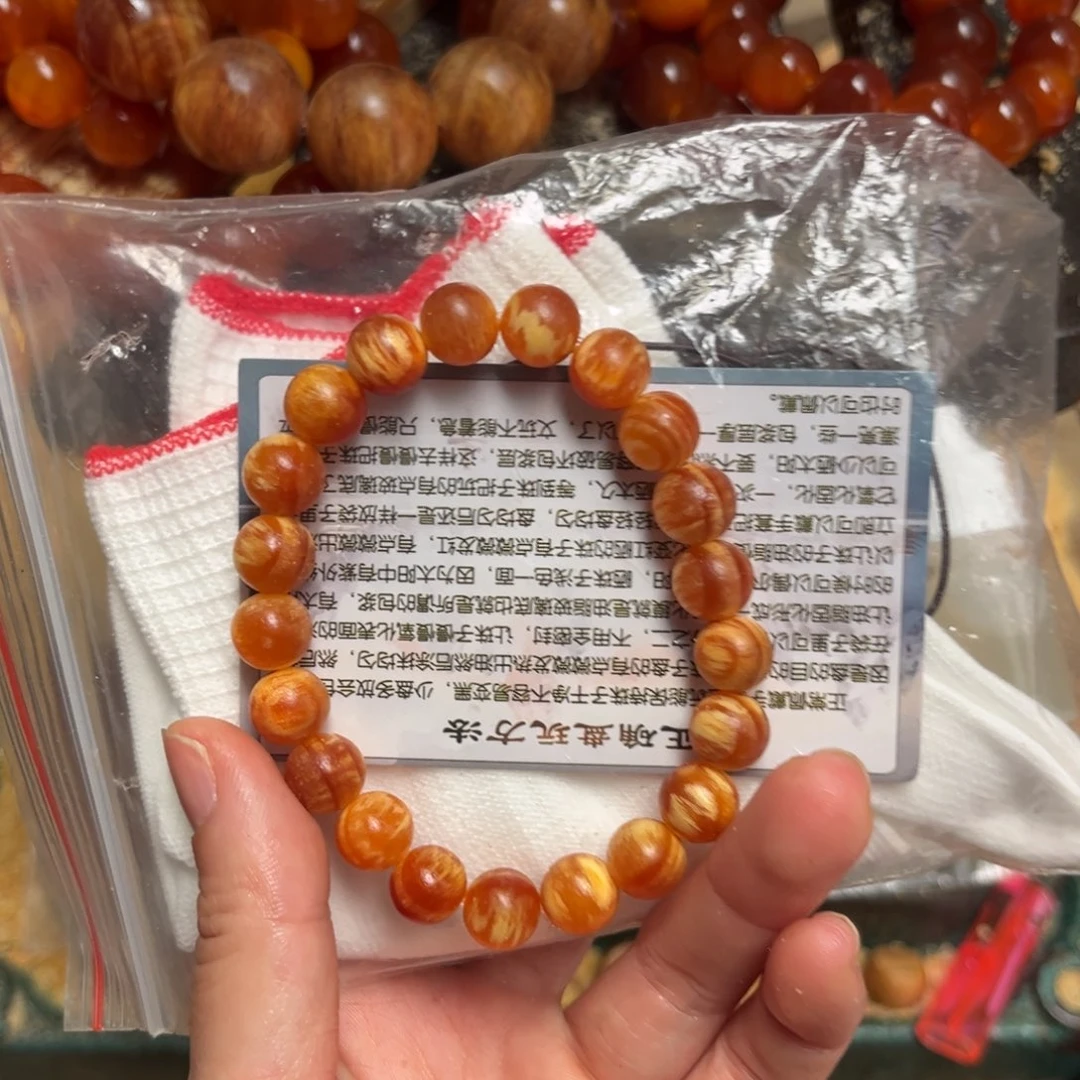 松木（琥珀木）手串/手链1.0单圈21颗