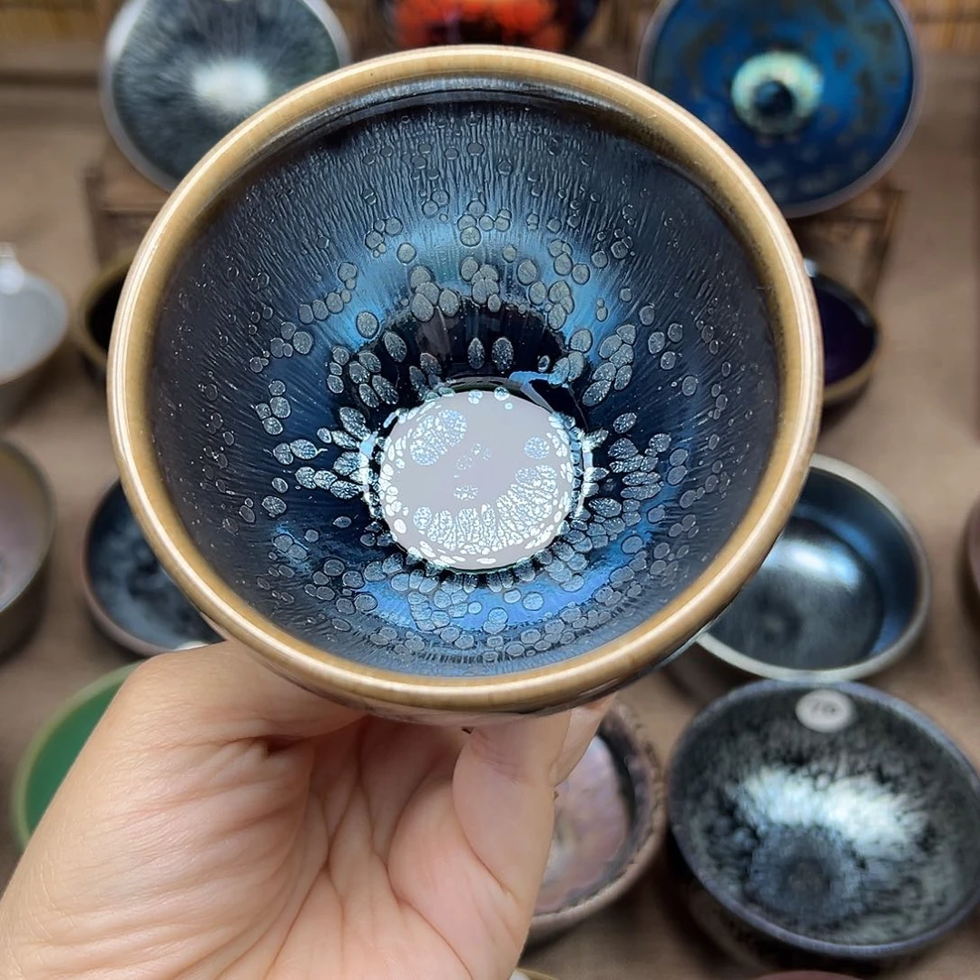 茶盏初**场建盏主人杯茶盏