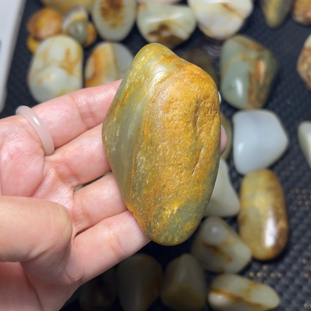 和田玉未镶嵌挂件A3