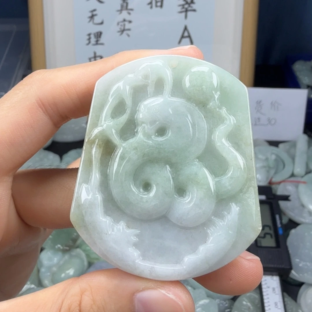 颈饰未镶嵌翡翠翡翠