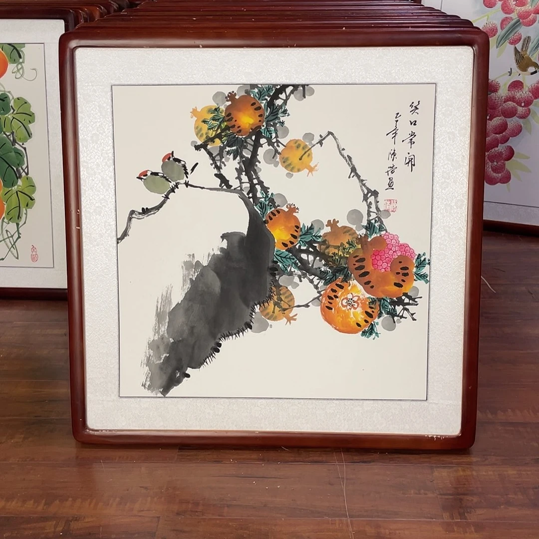 国画带框尺寸63*63厘米