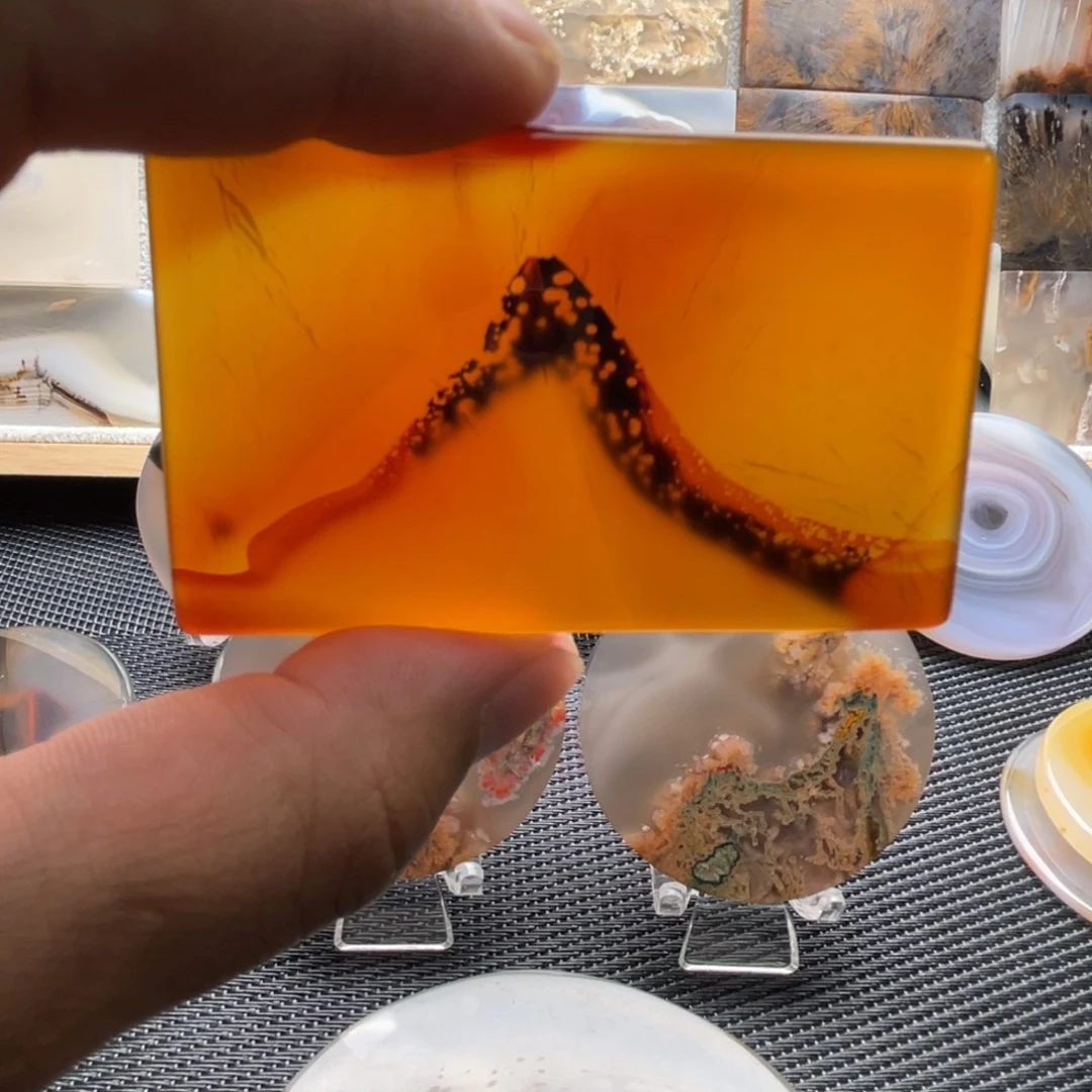玛瑙/玉髓未镶嵌颈饰