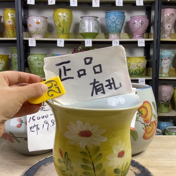 景德镇高温陶瓷花盆